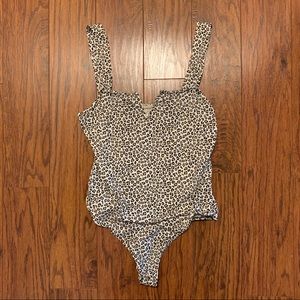 Cheetah print bodysuit